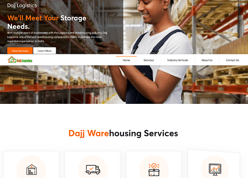 cyberorama Dajj logistics services in Delhi Dajj warehousing services