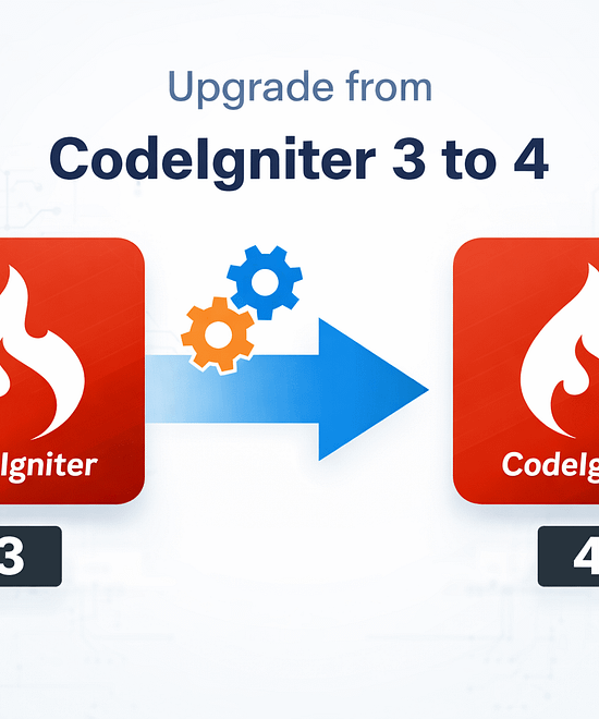 How to Upgrade Your Project from CodeIgniter 3 to CodeIgniter 4 9 How to Upgrade Your Project from CodeIgniter 3 to CodeIgniter 4