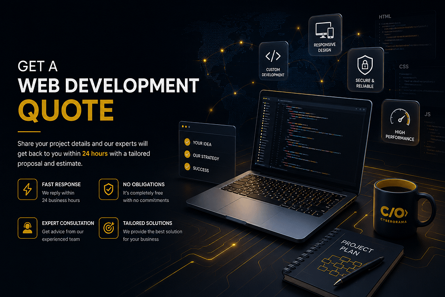 Get Website Development Quote 77 get custom software development quote
